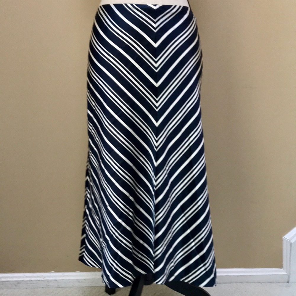 Pendleton Silk Striped Skirt